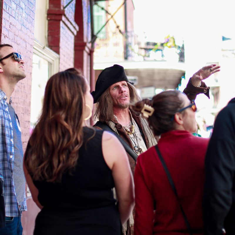 French Quarter walking tour group